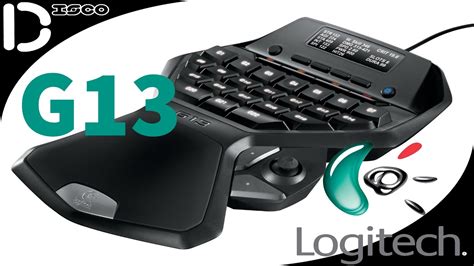 Logitech G13 Unboxing And First Impressions Youtube