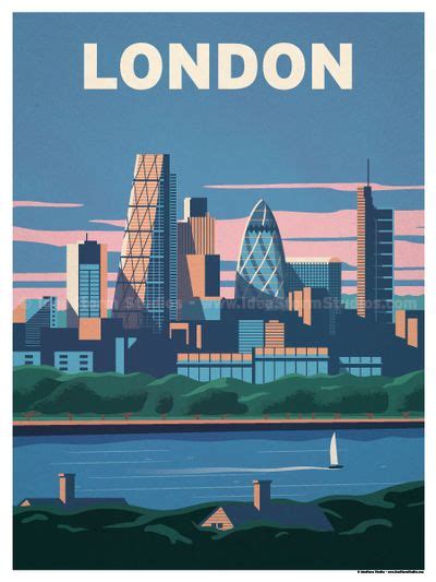 Ideastorm Studio Store — Home London Poster Travel Posters Vintage