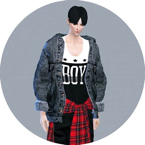 Male Acc Vintage Denim Jacket At Marigold Sims 4 Updates