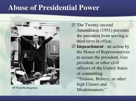 Abuse Of Presidential Power