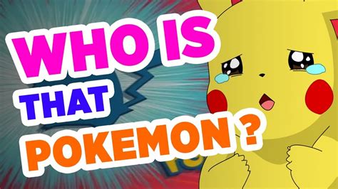 Who Is That Pokemon Its Pikachu Best Re Makes Youtube