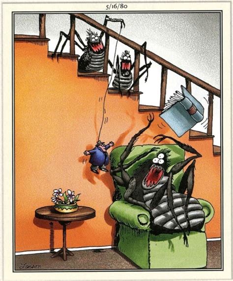 Gary Larson Didnt Do Enough Cartoons With Spiders In Them