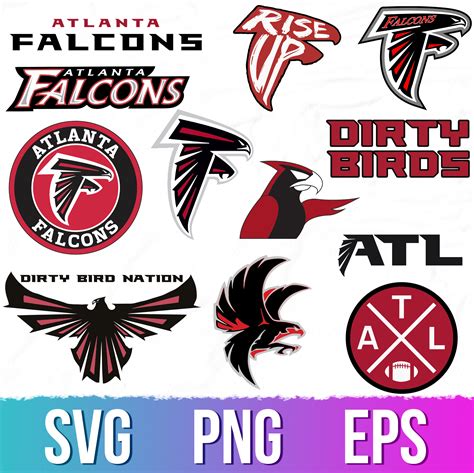 Atlanta Falcons Logo Atlanta Falcons Svg Atlanta Falcons Inspire Uplift