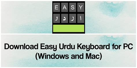 Easy Urdu Keyboard For Pc Free Download For Windows 108