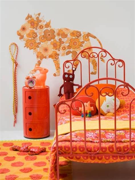 25 Ideas For Modern Interior Decorating With Orange Color