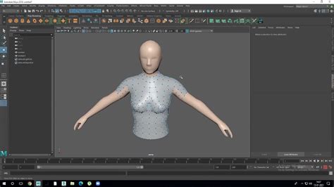 Cloth Simulation In Maya Youtube