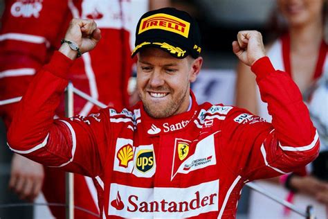 Sebastian Vettel 5 On Twitter Sebastian Vettel Celebrates On The