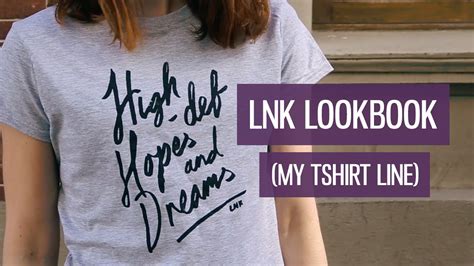 Lnk 2014 Lookbook My Latest Tshirt Designs Charlimarietv Youtube