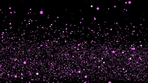 Premium Photo Pink Flying Particles On A Black Background