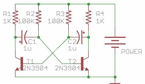 output of astable multivibrator