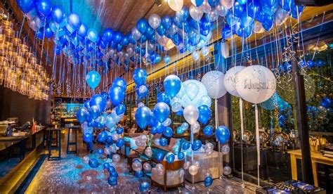 Balloon Table Decorations Without Helium