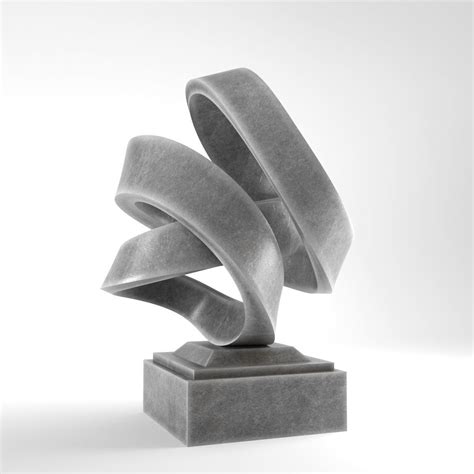 3d Modern Decorative Abstract Stone Art Sculpture 13