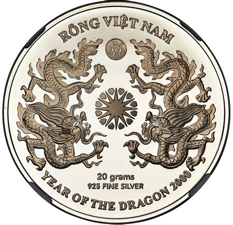 10 000 Dong Année Du Dragon Mythique Viêt Nam Numista