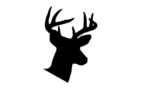 Buck Done Deer Silhouette Free Dxf File Free Download Dxf Patterns