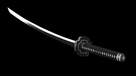 Katana Sword Samurai High Poly 3d Model Cgtrader