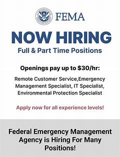 Fema Remote Job Openings