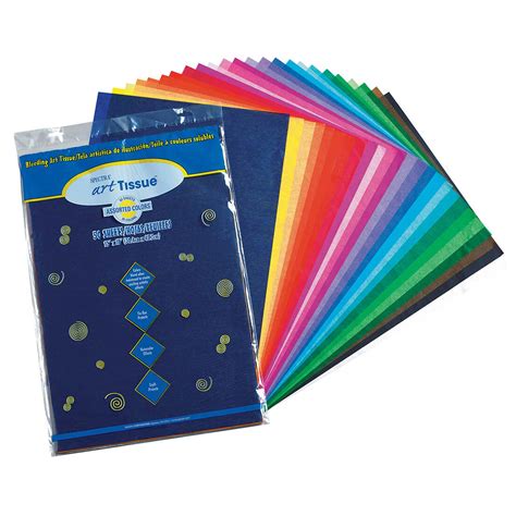Pacon Spectra Bleeding Art Tissue Paper 12 X 18 Assorted Colors