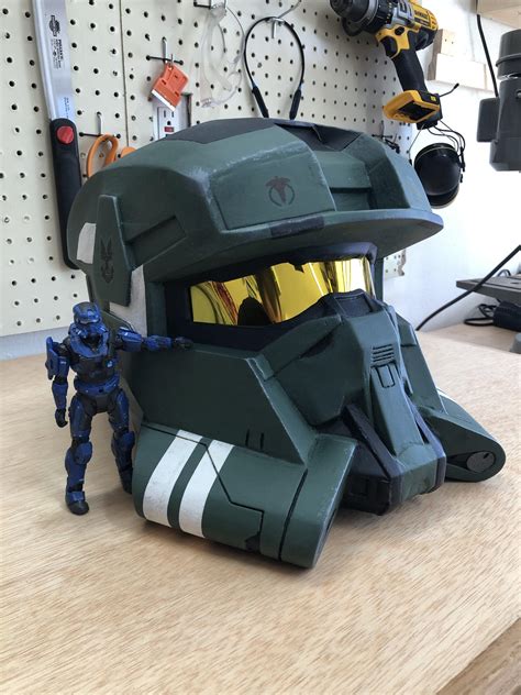 My Body Is Ready For Reach Mcc With My Now Completed Eod Helmet Rhalo