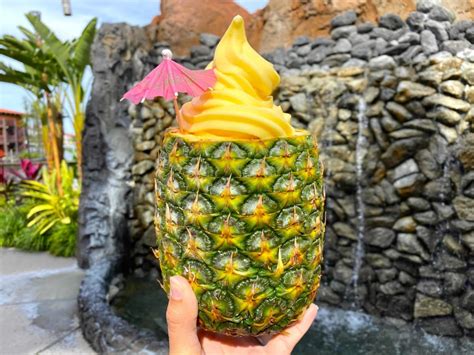 Review Eat A Pineapple Full Of Dole Whip And Coconut Rum With The