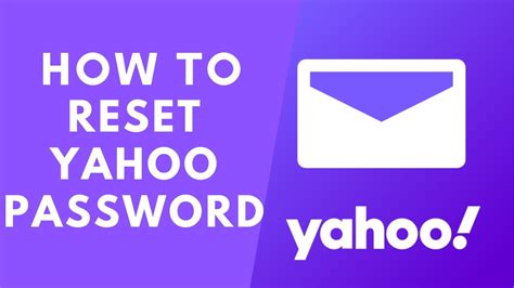 Reset Yahoo Mail Password Recover Yahoo Password Forgot Yahoo
