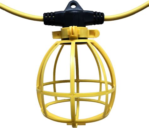 Build Zone Construction String Lights Yellow Guard 100 Foot