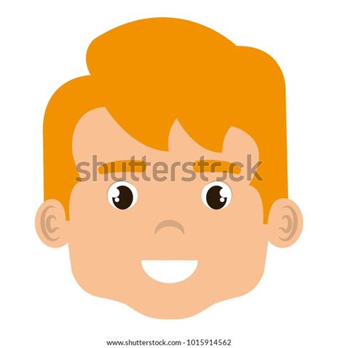 Cute Little Boy Head Stock Vector Royalty Free 1015914562 Shutterstock