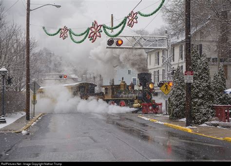 Chasing The Santa Train In The First Snowfall Of The Season In Central