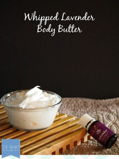 Whipped Lavender Body Butter Homemade Body Butter Diy Body Butter