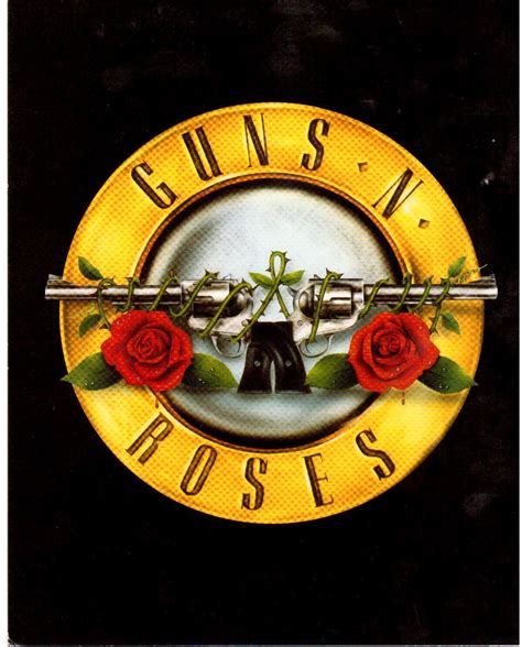 Vector + high quality images. Guns N' Roses Logo Rock Vintage 11X14 Color and 24 similar ...