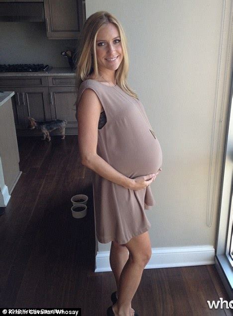 Kristin Cavallari Shows Off My Massive Bump As She Tucks Into Lasagne And Cake Daily Mail Online