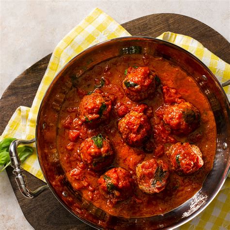 Meatballs With Tomato Sauce By James Martin Cirio