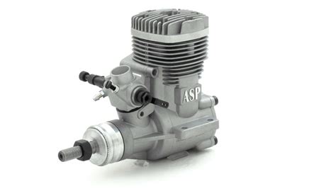 Asp S61a 2 Stroke Glow Engine With Muffler For Airplane 72p S61a