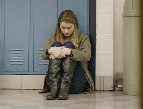 Teen Depressed School Baptist And Reflector