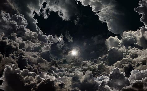 Cloudy Night Sky Wallpapers Top Free Cloudy Night Sky Backgrounds