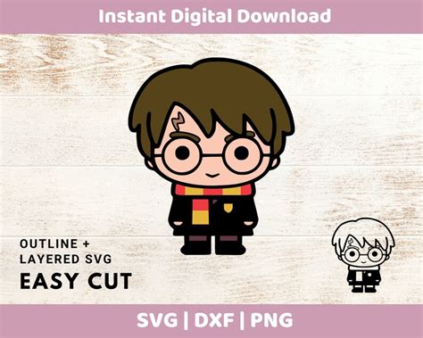 Harry Potter Layered Svg - Free SVG Cut Files