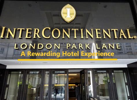 Intercontinental Hotel London Park Lane A Rewarding Hotel Experience