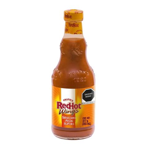 Salsa Picante Franks Red Hot Wings Redhot Wings Buffalo 354 Ml Walmart