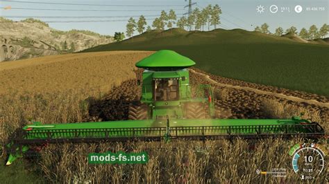 Мод на комбайн John Deere 50 60 Sts Series Beta для игры Farming