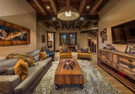 Natural Bungalow Rustic Living Room Sacramento By Interior