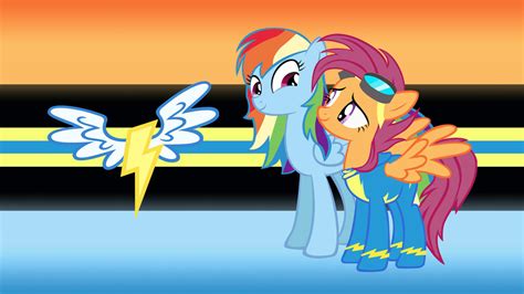 Rainbow Dash And Scootaloo Years Into The Future By Greenmachine987 On