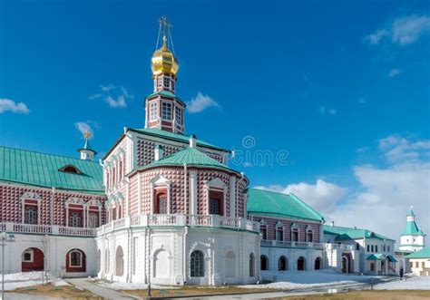 Resurrection Cathedral Of The New Jerusalem Monastery Russia Stock