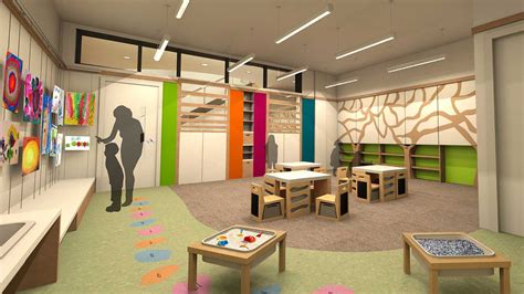 Inspiring Spacious Interior Design Schools Plus Lighting Decoration