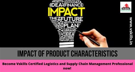 Impact Of Product Characteristics Tutorial