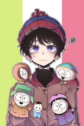 South Park Kenny And Kyle Anime