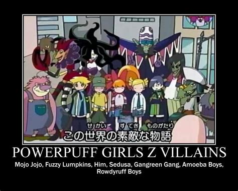 Powerpuff Girls Z Villains By Vapinhotpink On Deviantart
