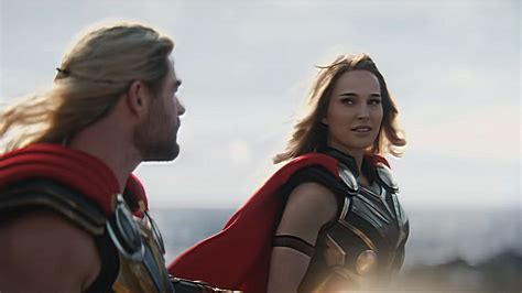 Thor Love And Thunder Official Trailer Chris Hemsworths Butt Naked