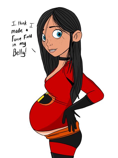 The Incredibles Elastigirl Pregnant