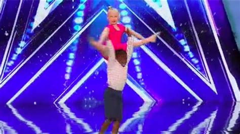 Artyon And Paige Gets Three Yeses On Americas Got Talent 2017 Youtube
