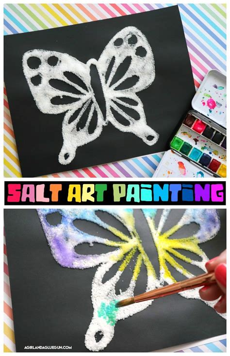 Easy And Fun Salt Paintings Craft Artofit