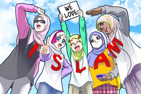 Gambar kartun muslimah olshop via blogger bit ly 2q0j4qb flickr. gambar kartun islami | XTRA TWO